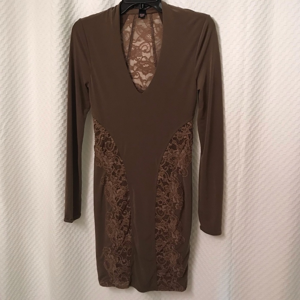Victoria’s Secret Long Sleeve Olive Dress XS/S